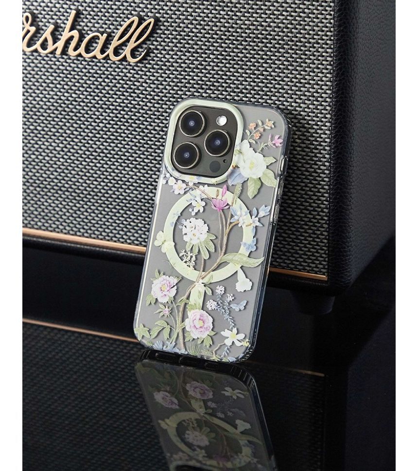 Case Floral Phone MagSafe