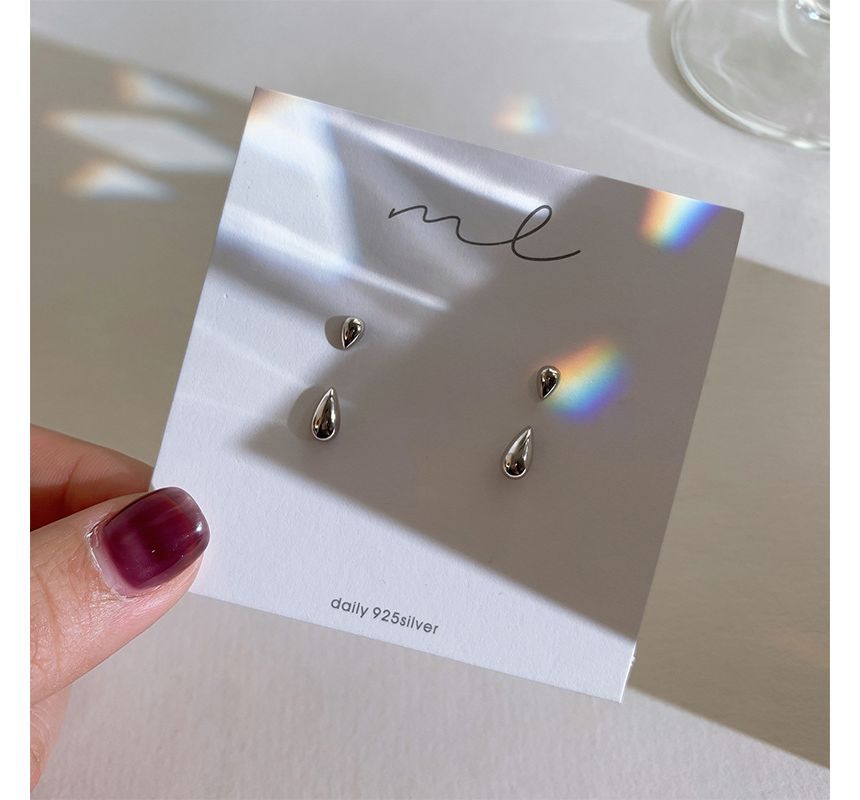 Silver Droplet Earring Sterling