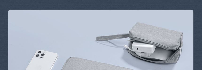 Sleeve Set Plain Bag Laptop Accessory / (various designs)