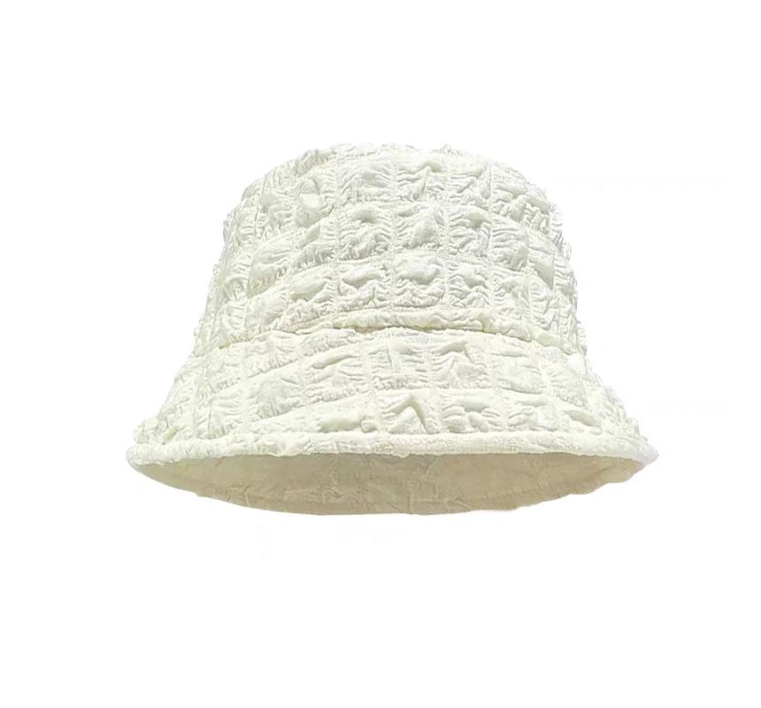 Plain Bucket Hat Puffed