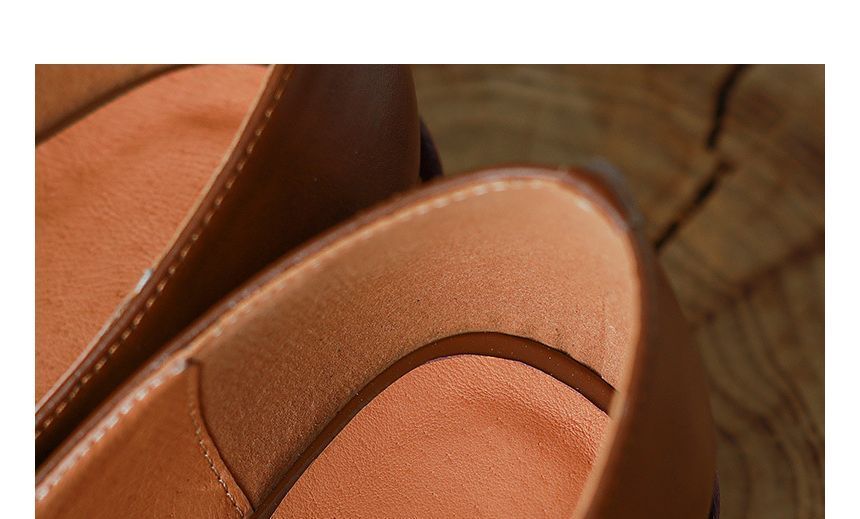 Loafers Heel Chunky Pointed