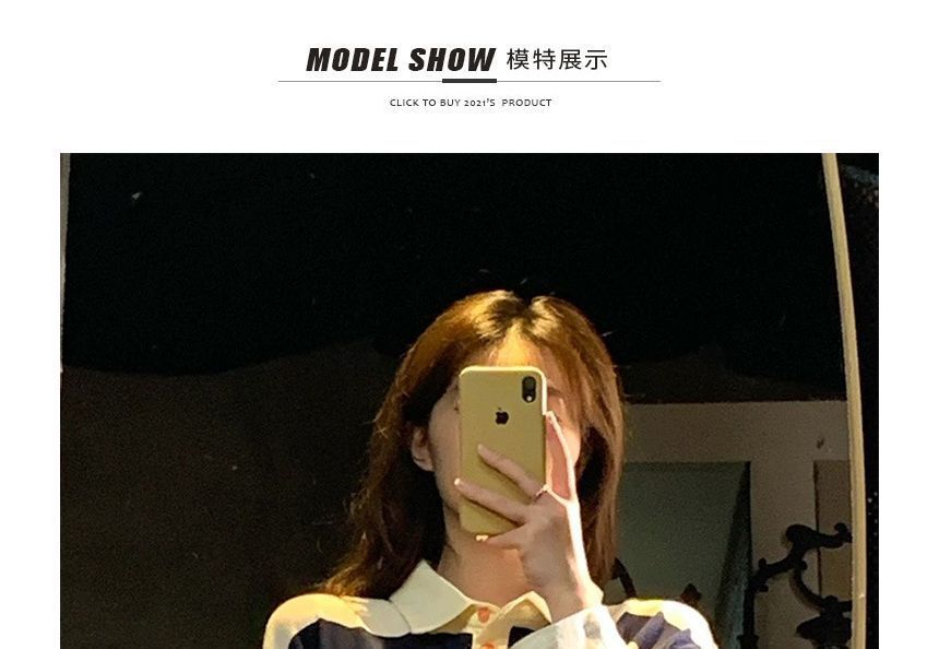 Polo Striped Shirt Long-Sleeve