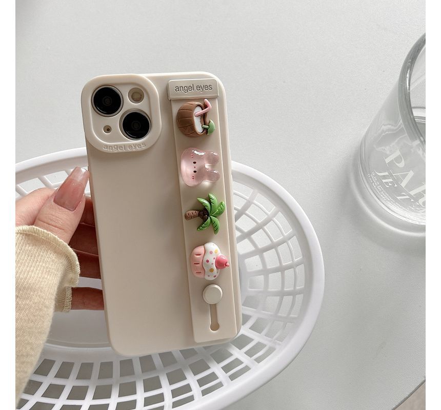 Phone Cartoon Case Strap Hand