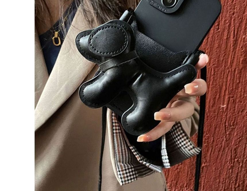 Dog Holder Card Phone Case