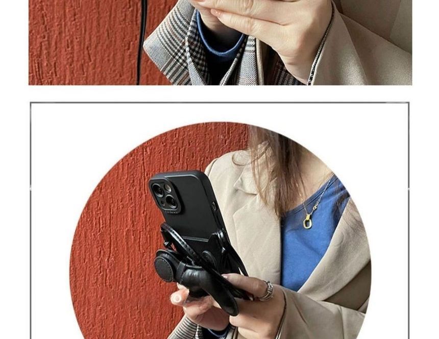 Dog Holder Card Phone Case