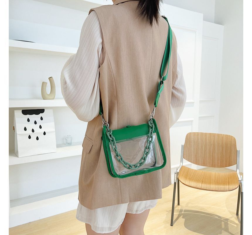 Crossbody Transparent Bag Chain