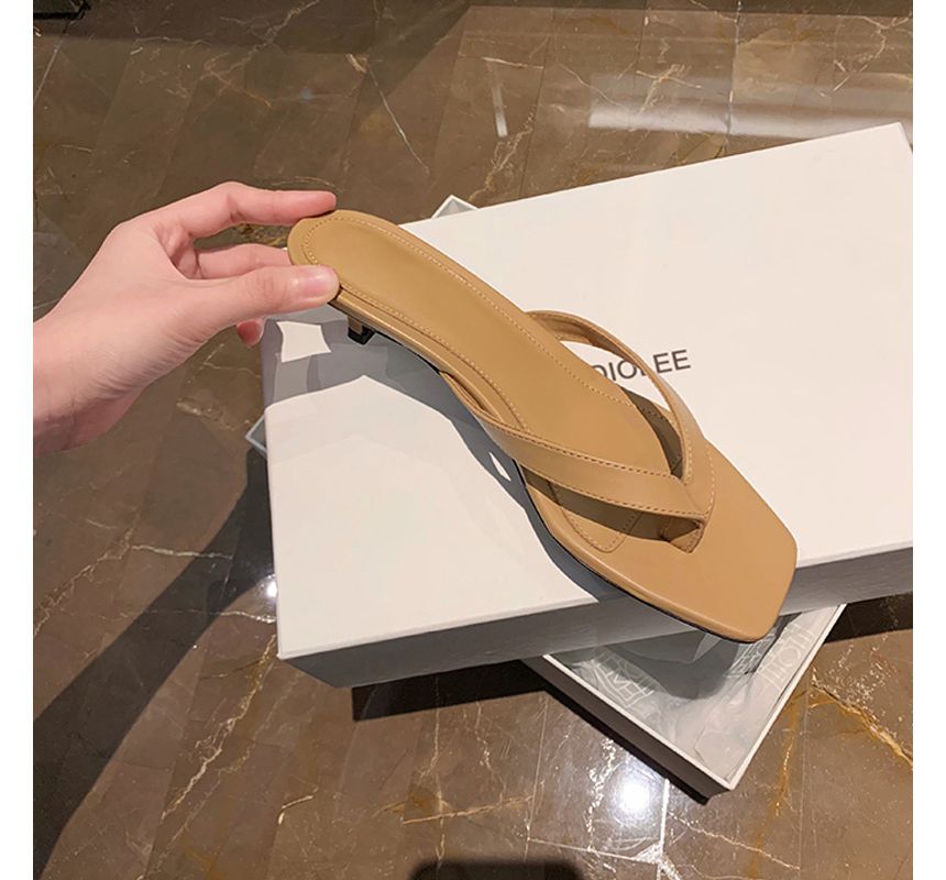 Low Plain Flops (Various Designs) Heel Flip