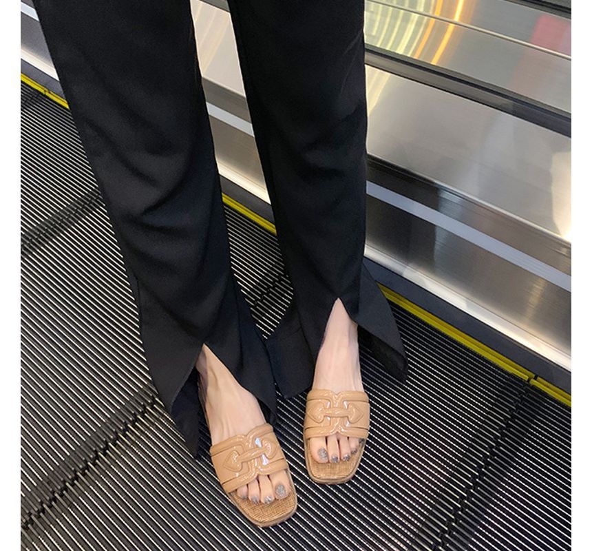 Slide Sandals Buckled