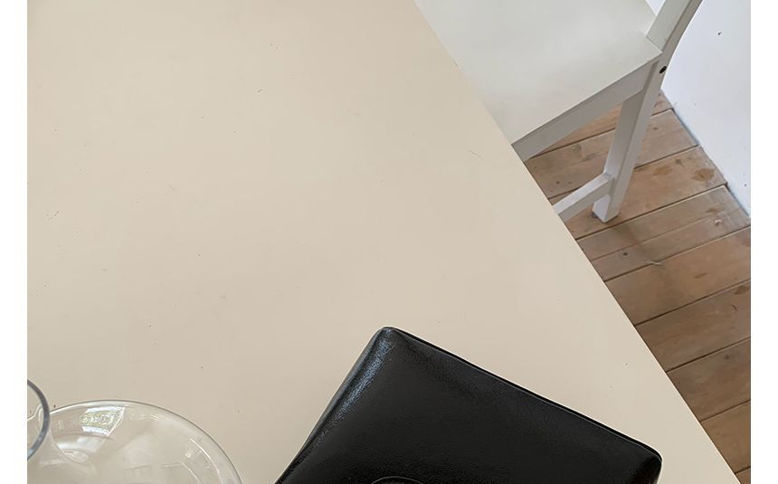 Handbag Lock Leather Faux Heart