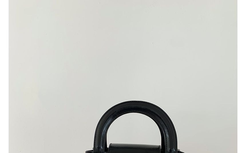 Handbag Lock Leather Faux Heart