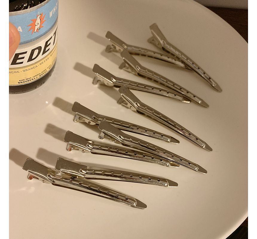 Clip Set Metallic Hair