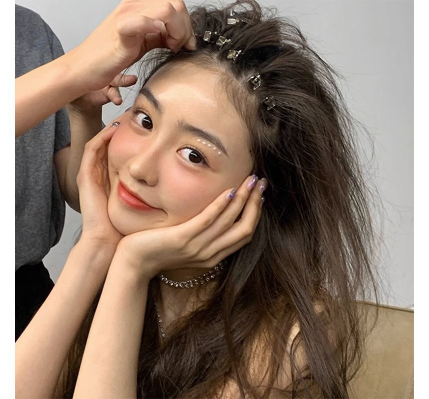 Clip Set Metallic Hair