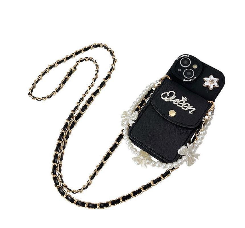 Phone Strap Butterfly Case Purse Coin