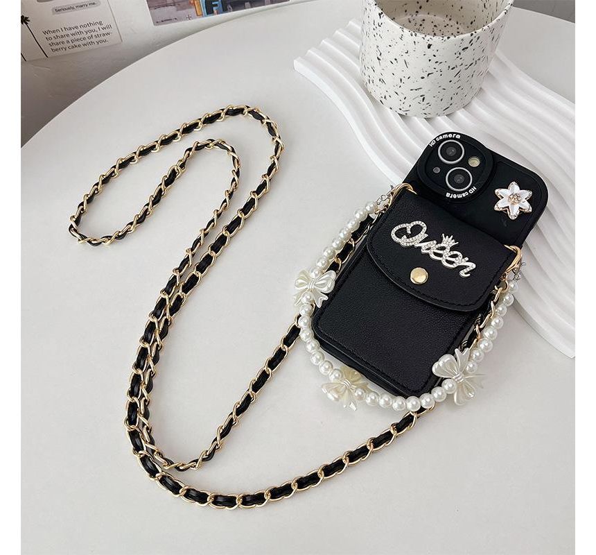 Phone Strap Butterfly Case Purse Coin