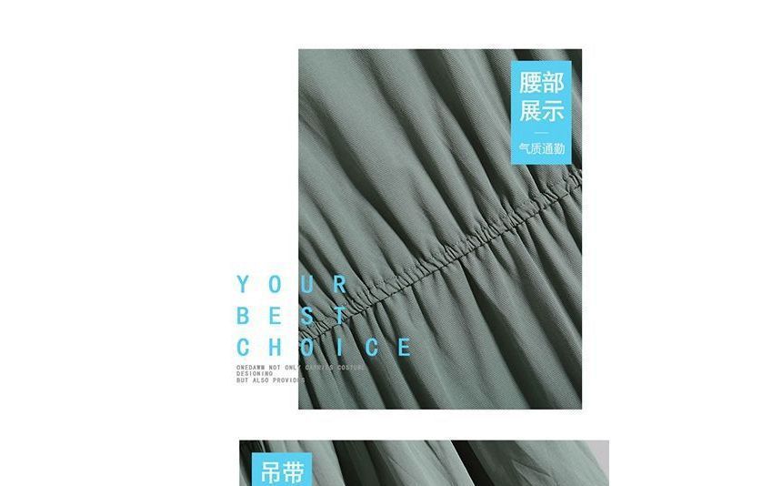 Midi Short-Sleeve Two-Piece Mock A-Line Tiered Dress Neck Crew