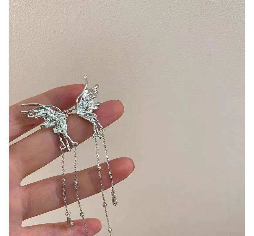 Butterfly Earring Chandelier Alloy
