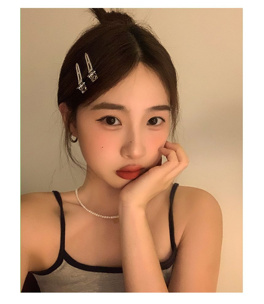 Metallic Hair Set Clip