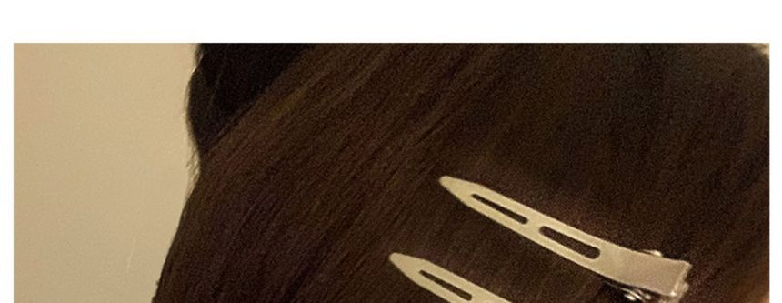 Metallic Hair Set Clip