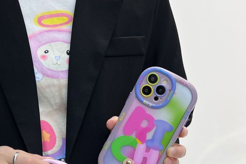 Case Phone Lettering Print