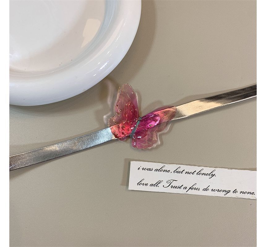 Butterfly Choker Faux Leather