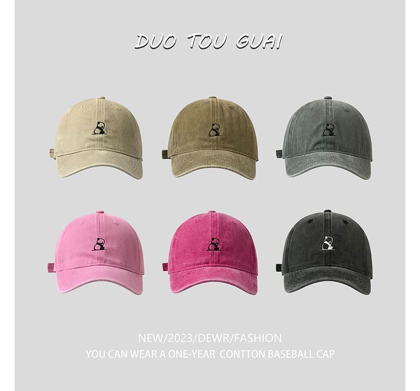 Panda Cap Embroidered Baseball