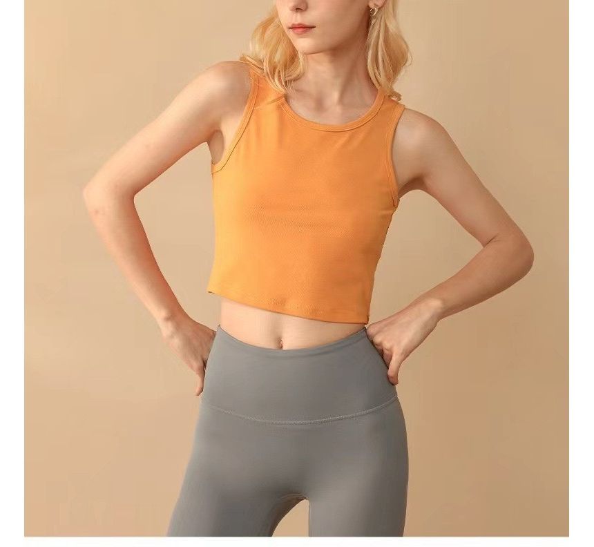 Plain Tank Top Crop