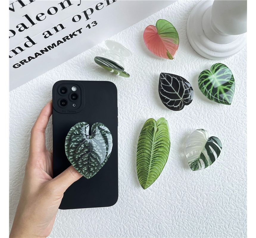 Stand Leaf Phone