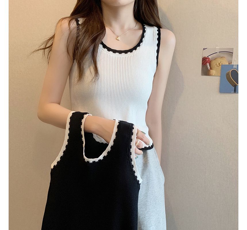Tank Top Trim Contrast