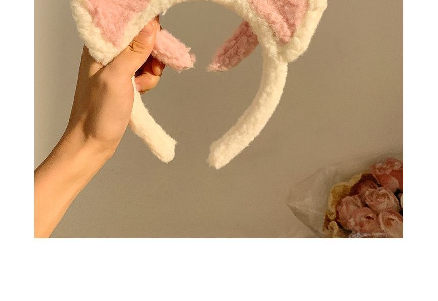 Cat Headband Chenille Ear