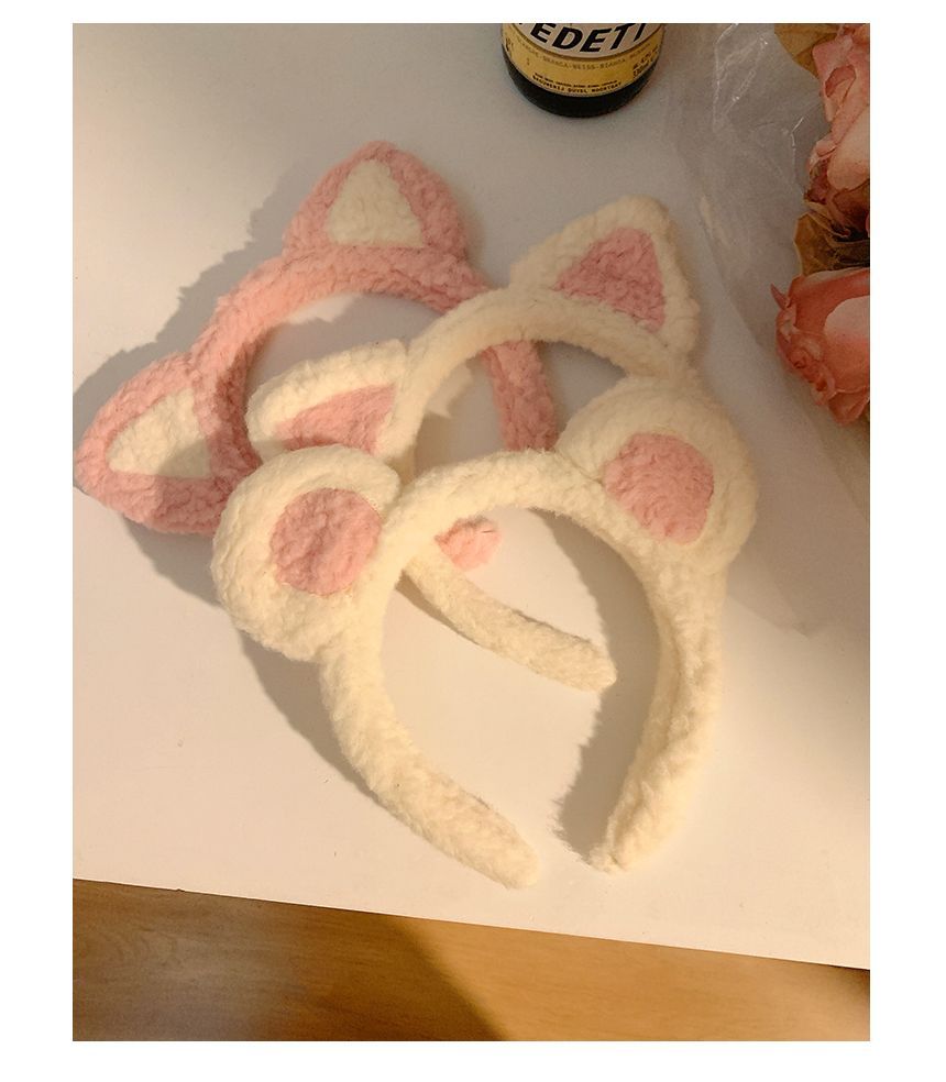 Cat Headband Chenille Ear