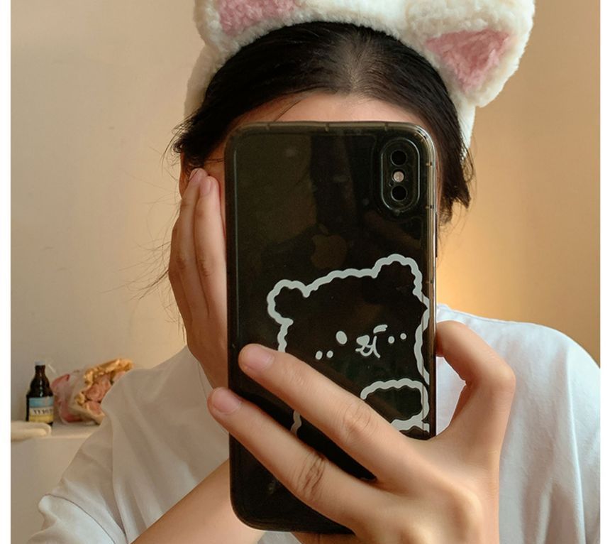 Cat Headband Chenille Ear