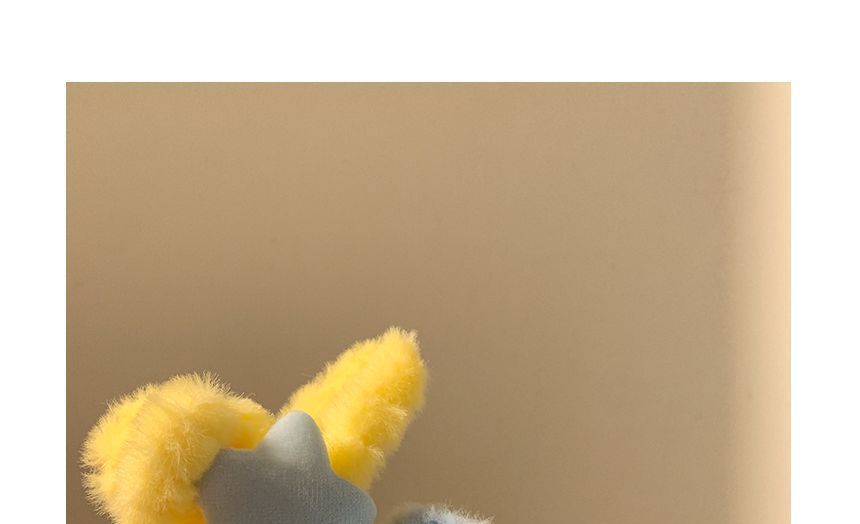 Star Clamp Chenille Hair