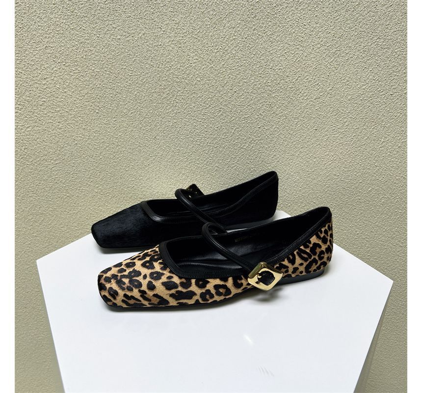 Shoes Square-Toe Mary Jane