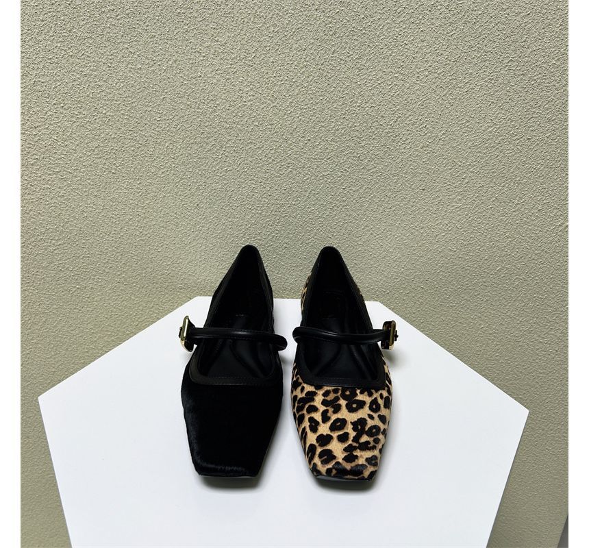 Shoes Square-Toe Mary Jane