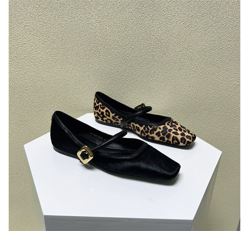 Shoes Square-Toe Mary Jane