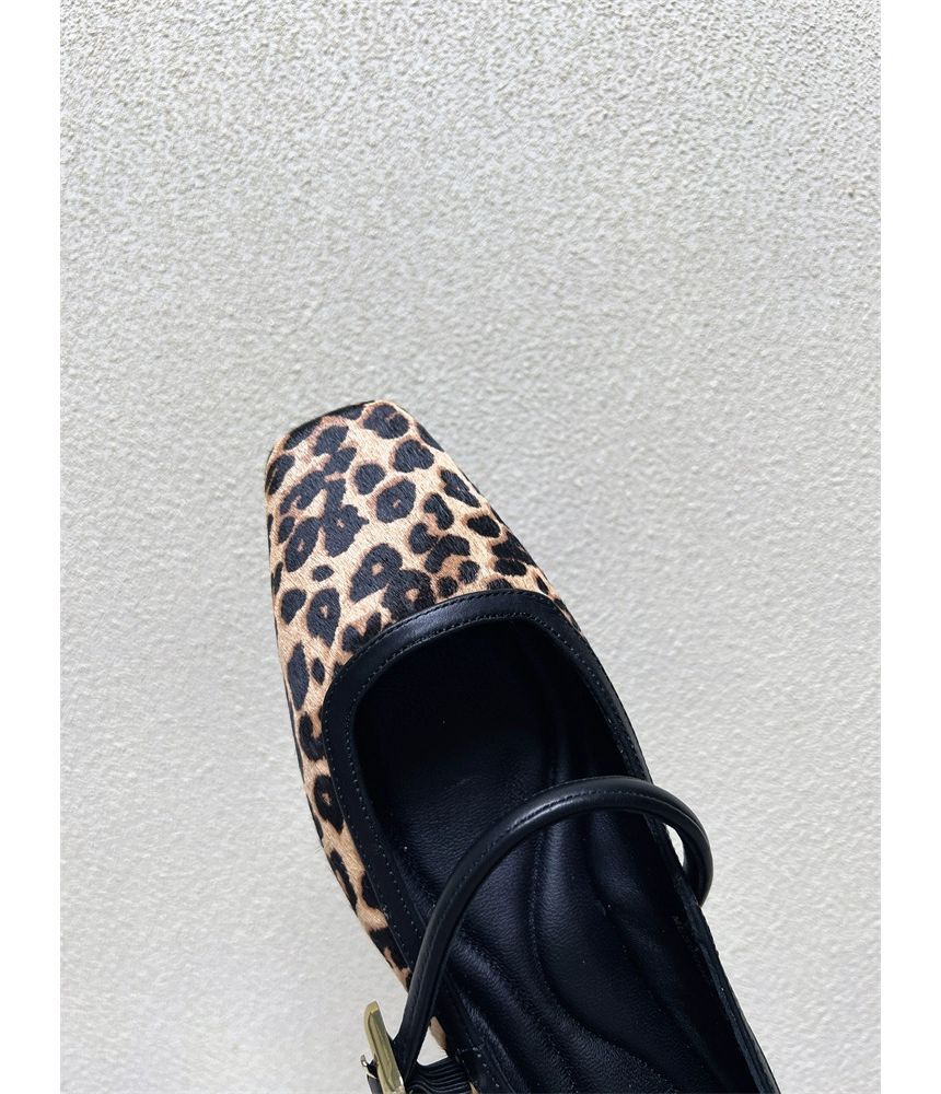 Shoes Square-Toe Mary Jane