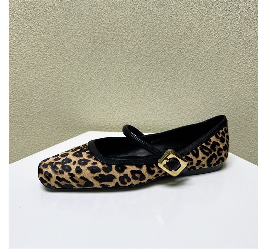 Shoes Square-Toe Mary Jane