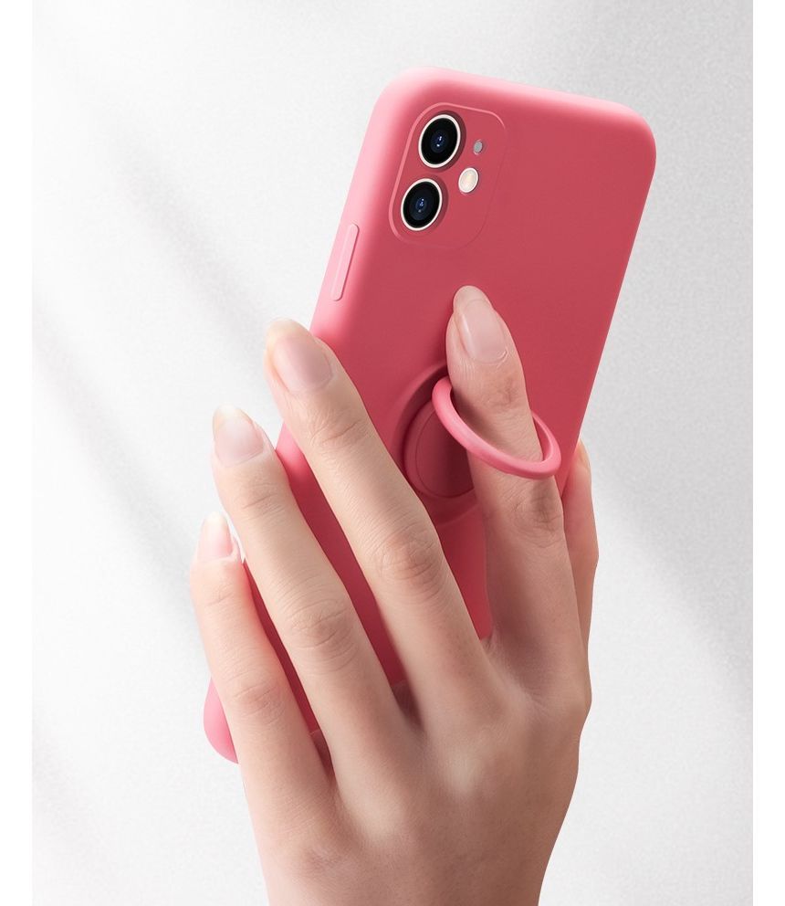 Plain Stand Ring Case Phone