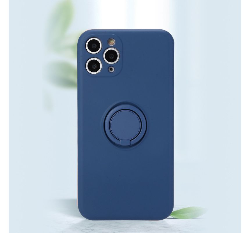 Ring Plain Case Stand Phone