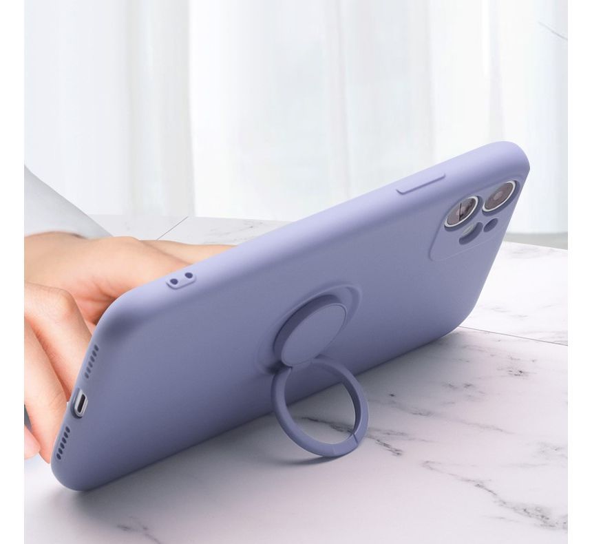 Ring Stand Plain Phone Case