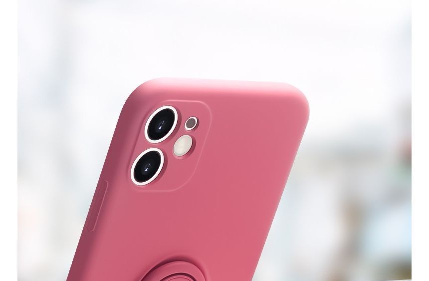 Ring Stand Plain Phone Case