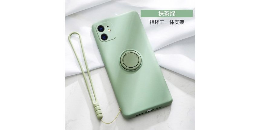 Stand Plain Ring Phone Case