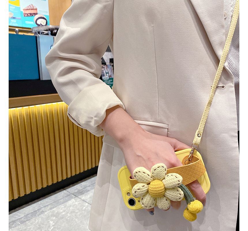 Case Phone Strap Floral