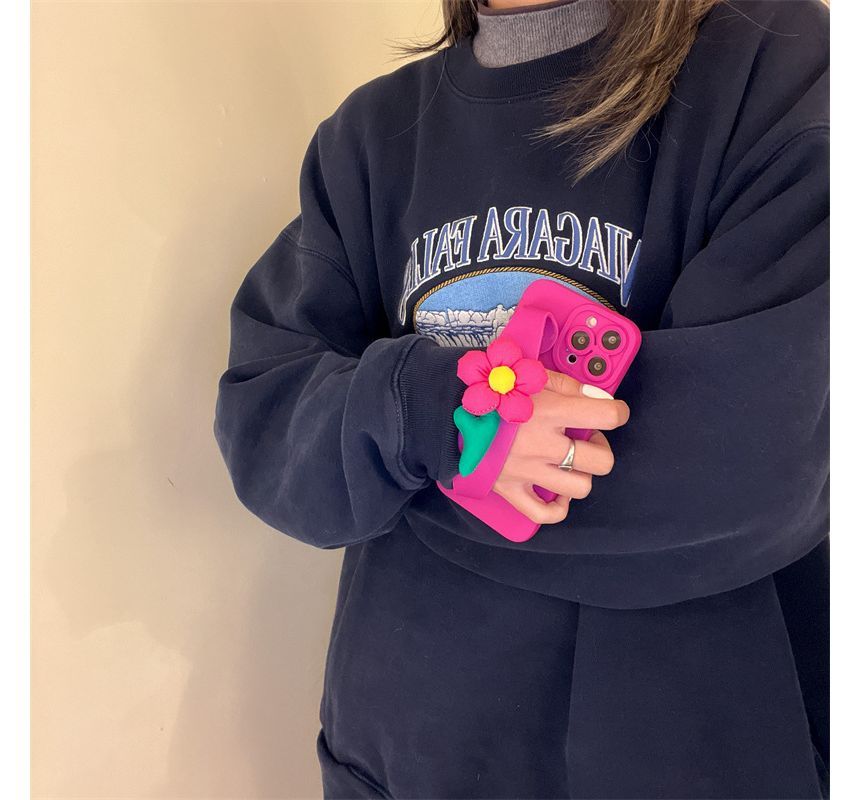 Strap Case Phone Floral