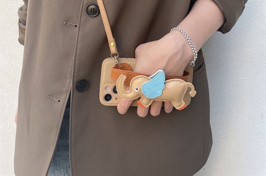 Elephant Case Strap Phone