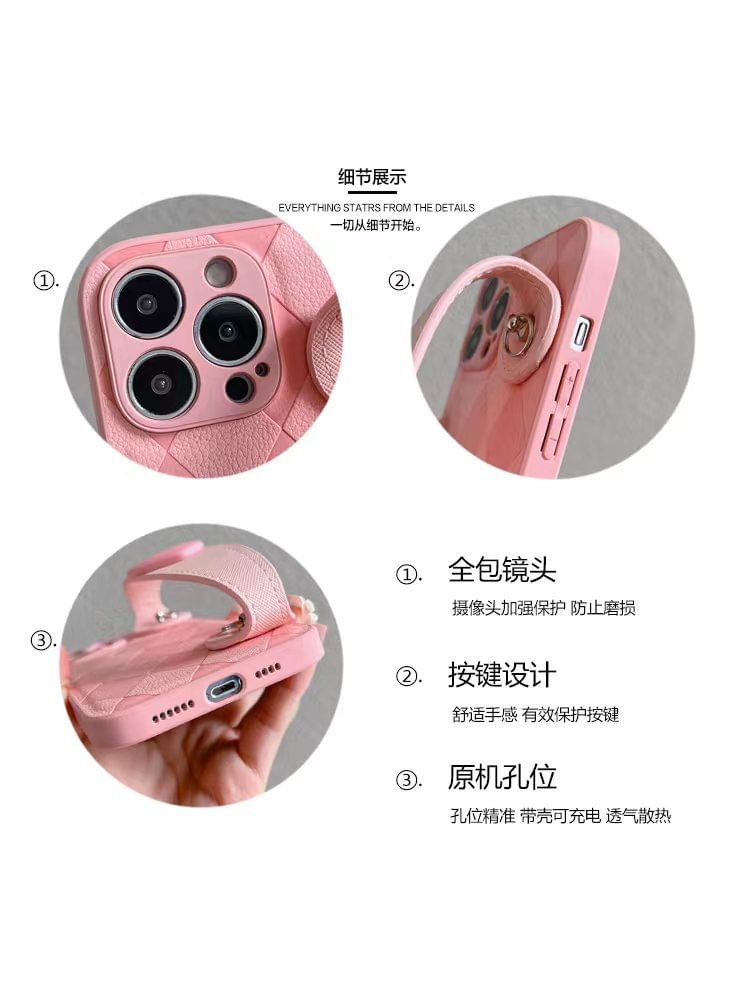 Phone Case Heart Strap