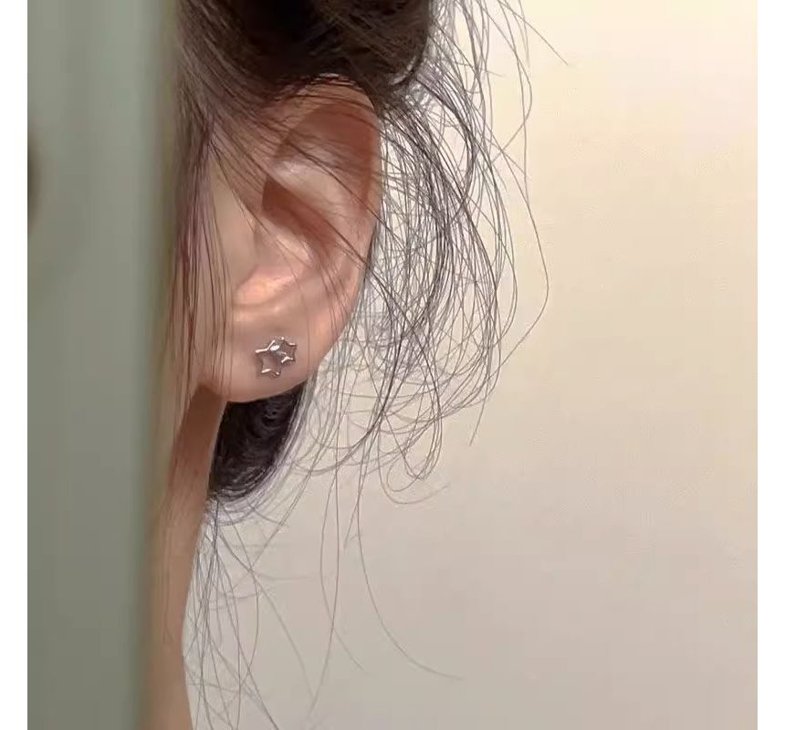 Stud Alloy Earring Star