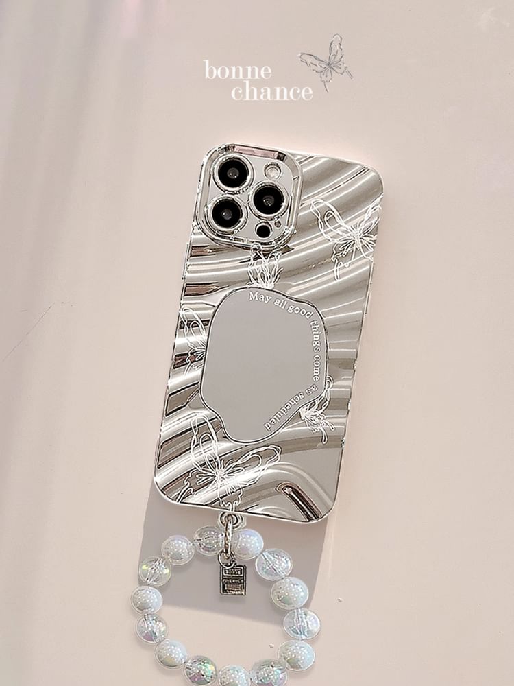 Case Phone Mirrored Butterfly