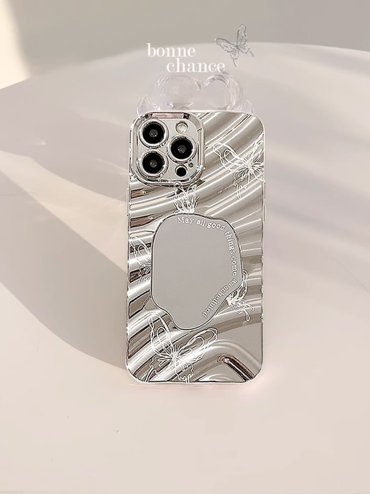 Case Phone Mirrored Butterfly