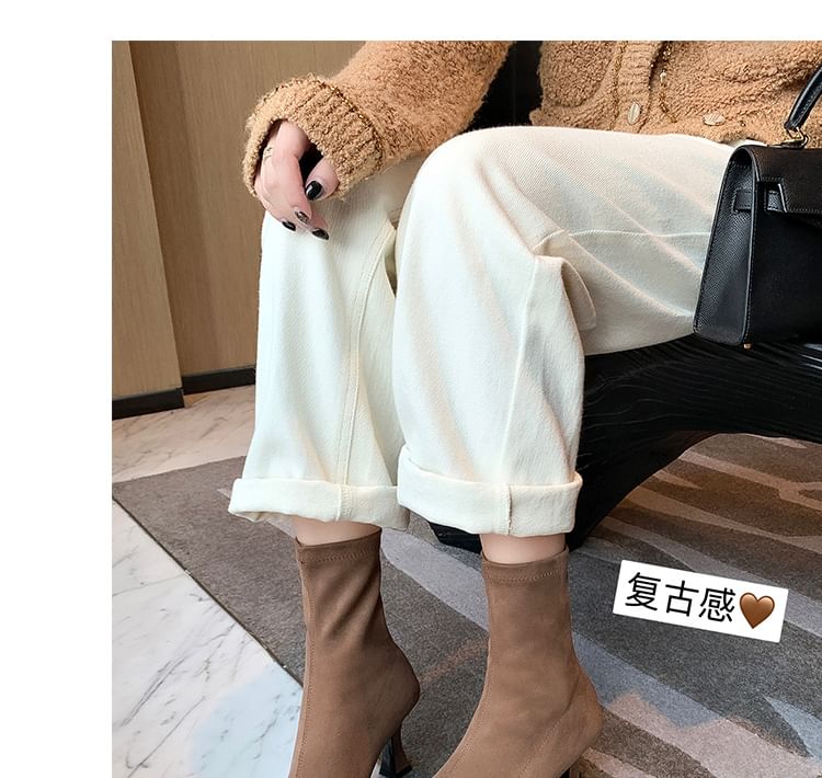 Boots Pointed Heel Kitten